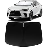 PAIMOHO Windshield Sun Shade for Lexus RX 2010-2015, 2023-2024 RX350/RX350h/RX450h/RX500h, Car Front Window Sunshade with 240T Sun Visor Protector Blocks UV Rays Heat Sun Shield Accessories