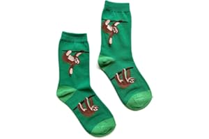 Sloth Kids Crew Socks Age 7-10