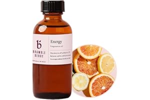 Bramble Berry Energy Fragrance Oil 2 oz | Bright Citrus Scent for Soap Making, Lotion, Bath Bombs, Body Butter & Perfume | Skin Safe, Vegan, Paraben & Phthalate Free, DIY Craft Essential
