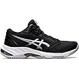ASICS Men's Netburner Ballistic FlyteFoam Mid Top 3 Volleyball Shoes, 11, Black/White