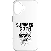 Melting Skull Sunglasses Funny Summer Heatwave Case for iPhone 16