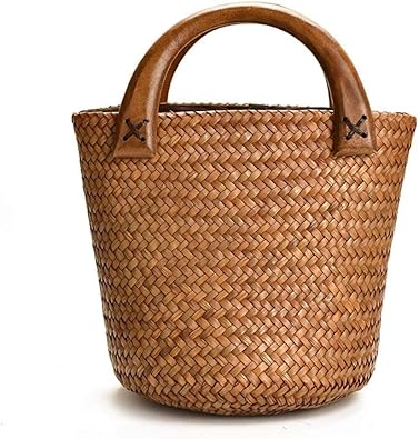 bucket bag woven