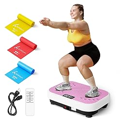 SoftGym Vibration Plate Exercise Machine for
