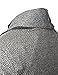 H2H Mens Clergy Cardigan Sweater GRAY US S/Asia M (KMOCAL012)