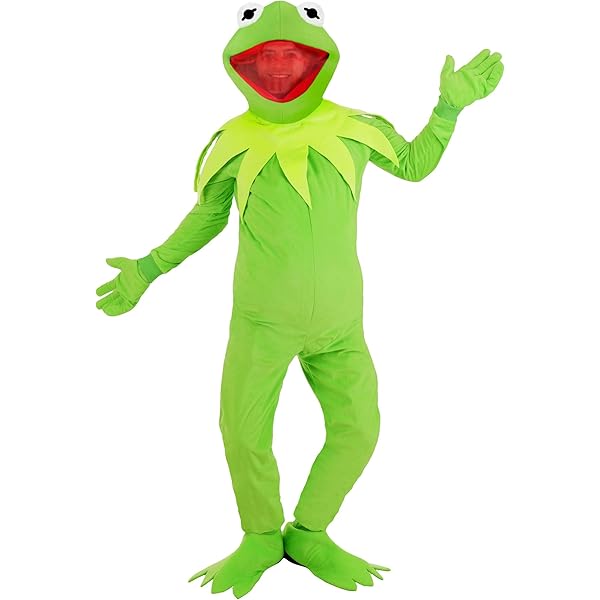 Amazon.com: Disney Kermit Costume for Adults | Adult Frog Costumes