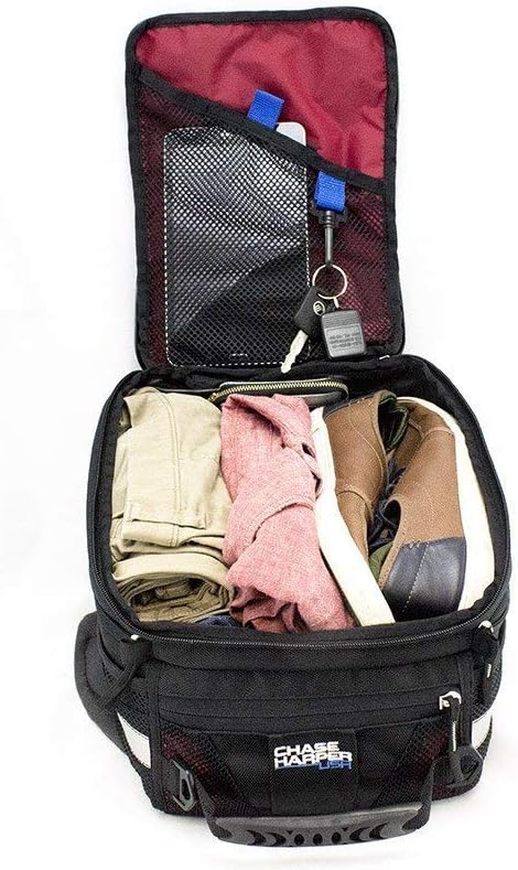 Chase Harper USA 800 Magnetic Tank Bag - Water-Resistant, Tear-Resistant, Industrial Grade Ballistic Nylon with Anti-Scratch Rubberized Polymer Bottom, Super Strong Neodymium Magnets: Automotive