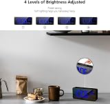 HOMVILLA Digital Alarm Clock with Large LED Display Dual Alarms USB Charging view 3