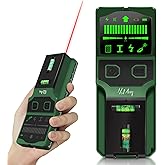 NOTANY Stud Finder Wall Scanner - 7-in-1 Electronic Wall Stud Detector, Detects Wood, Metal, AC Power, Joists, Pipes with LCD