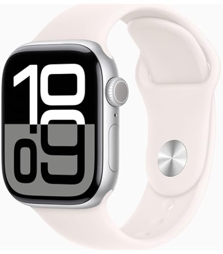 Amazon.com: Apple Watch Series 10 [GPS + Cellular, 42mm] - Silver