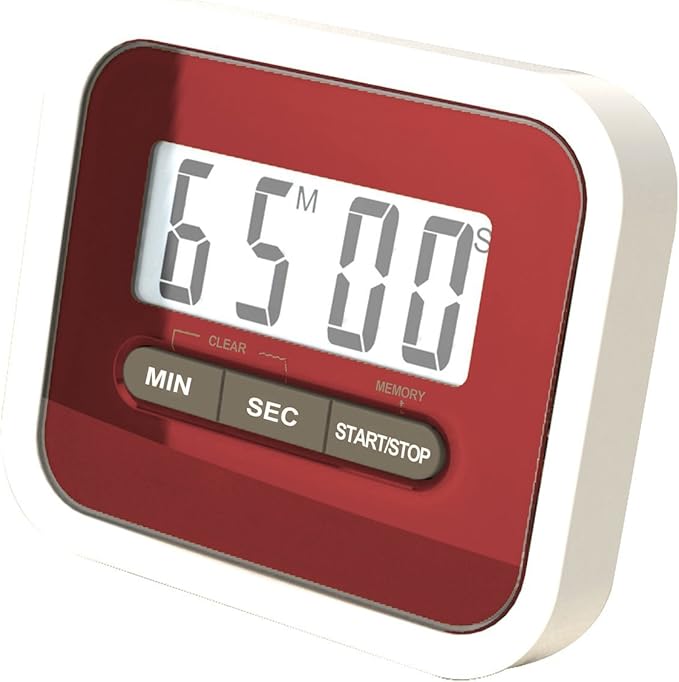 REALMAX® Digital LCD Clock 24 Hours Kitchen Cooking Timer