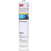 3M Urethane Seam Sealer, 08367, Black Color, 310 mL/10.5 fl oz Cartridge | High Solids; Permanently Flexible