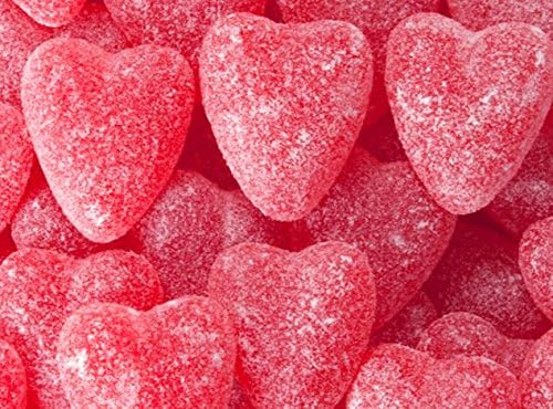 Brach's Valentine's Red Jelly Candy Hearts, Cherry - 5 lb. Bag