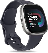 AK Straps for Fitbit Sense 2/Sense/Versa 4/Versa 3 Silicone Sport Band view 5