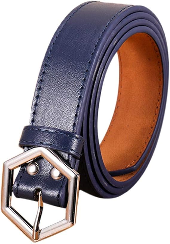 Amazon ベルト レディース Riyania ファッション 女性 革 ガードル メタル バックル ピュアカラー ウエストバンド ベルト 男女兼用 おしゃれ カジュアル シンプル 耐久性 軽量 伸縮 弾性 ベルト 通販