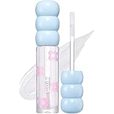 COLORGRAM Fruity Glass Tint Pearl Gloss | Long Lasting & Waterproof Lip Stain | Glossy Transparent Dewy Lip Gloss with subtle Pink Glitter, Buildable & Blendable for Glowing, Sparkling effect 0.11 Oz.