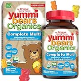 Yummi Bears Organics Multi-Vitamin for Kids 90 Gummy Bears