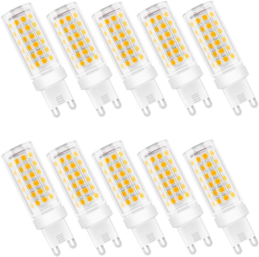 G9 LED Light Bulb, 9W (70W Halogen Equivalent),G9 Bulbs for Home Lighting SMD 2835 LED Lamps 700LM AC220V-240V, Non-Dimmable