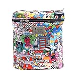 Ju-Ju-Be Tokidoki Collection Fuel Cell Insulated Bottle and Lunch Bag, Sushi Cars