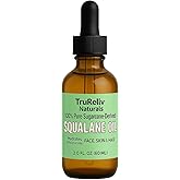 Squalane 100% Pure Plant Derived Face Oil 2 Fl Oz All Natural, Hydrates Nourish Moisturize Skin Face Body and Hair for All Skin Types