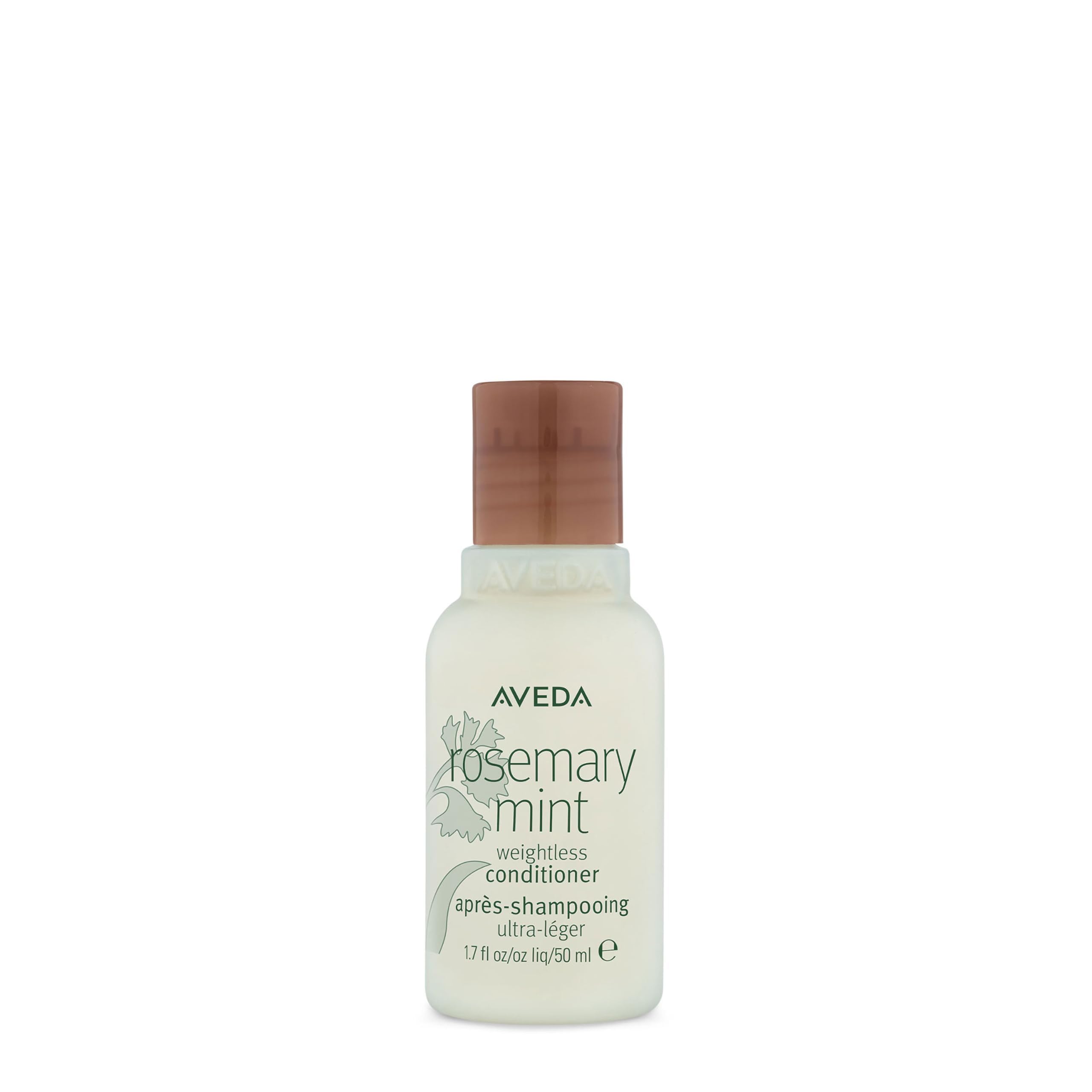 Aveda Rosemary Mint Weightless Conditioner | Lightweight Daily Hair Conditioner | Adds Body & Shine| for Normal to Oily Hair, Fine to Medium Hair Types | Colour Safe | 97% Naturally Derived*, 50ml