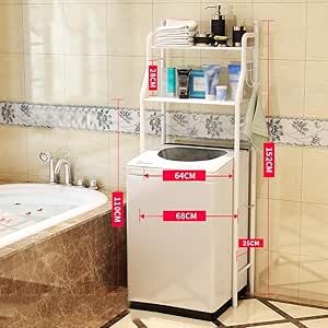 DLMSDG NUOXYJJ Estante para Lavadora Estante para Lavadora de 2 Capas