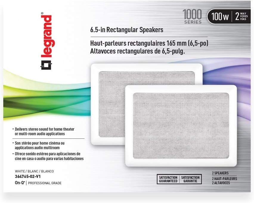 legrand in wall speakers