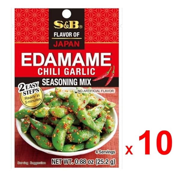 CHILI GARLIC EDAMAME SEASONING MIX 25.2G
