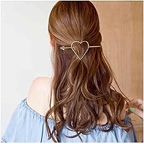 ヘアアクセサリー TATIANA Heart Classic Double Bone Hairpin HB2217 TATIANA】Heart Classic Double Ribbon Hair pin HB2217