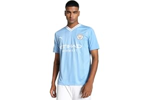 Manchester City FC Men’s 2023/24 Replica Home Soccer Jersey - Team Light Blue