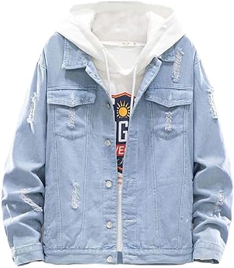 loose fit denim jacket