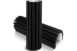 Verdanzia 2Pcs Garage Wall Protector, Black Foam Garage Bumpers for Parking Car, Wall Column Corner Guard Garage Wall Bumper, Garage Pole Protector Padding for Parking Lot (Black)