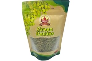 Kehar Foods Green Raisins - 285g | Low fat, Low Calorie Green Raisins | Rich in Fiber & Antioxidants (Pack of 1)