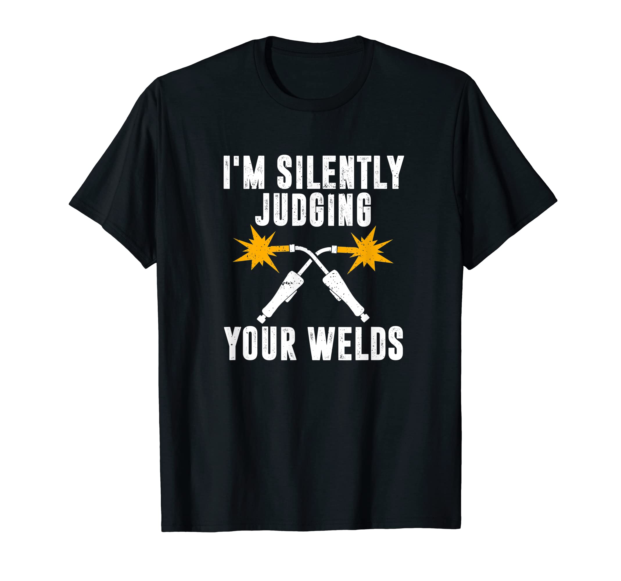 Mens Welding Teacher Welder Dad Welder Grandpa Welding T-Shirt