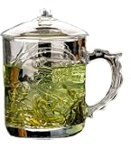 Tasse Thé Tasse à Thé En Verre Avec Infuseur - Élégante Et Traditionnelle | INFUSEUR A THE Tasse A The Avec Infuseur