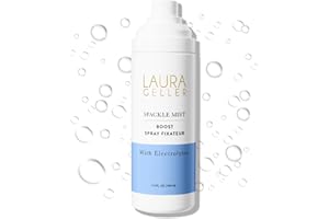 LAURA GELLER NEW YORK Spackle Mist Boost Setting Spray with Electrolytes - Long-Lasting Makeup Spray with Blue Light Protection - Dewy Skin Makeup Setting Spray