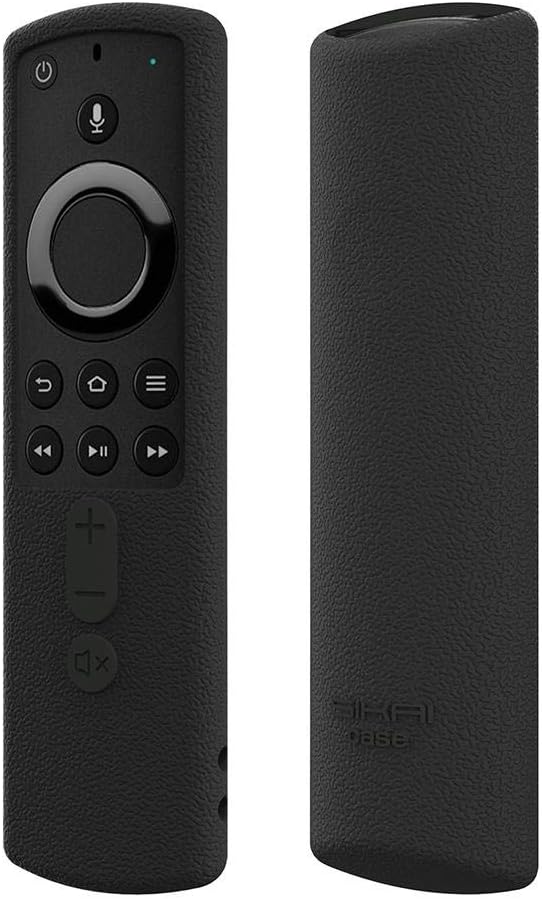 Oddity Smart TV Remote Case for Fire TV Stick 4K Fire TV Cube Fire TV 3rd Gen, Shockproof Silicone Protective Case for All-New 2nd Gen Alexa Voice Remote Control