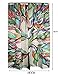 Colorful Big Tree Shower Curtain Bath -Tree of Life Fabric Waterproof Digital Printing Polyester YIGER with Adjustable Hook 70.86×70.86 Inch