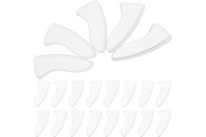 jojofuny 250pcs Transparent Cutter Tip Protection Covers Knife Guards Small Fruit Cutter Sleeves Kitchen