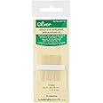 Clover 10 Gold Eye Applique Needles-Size 15/Pkg, Golden
