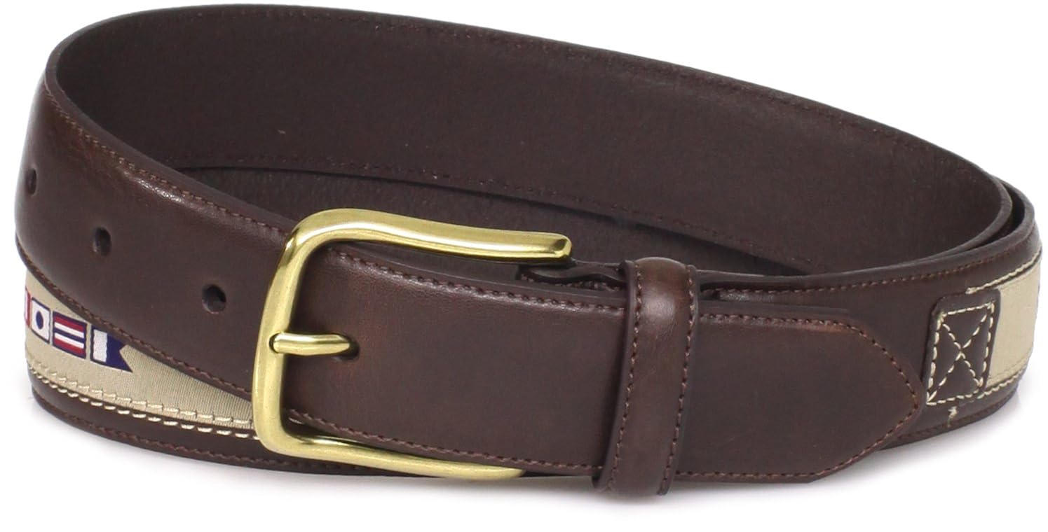 nautica flag belt