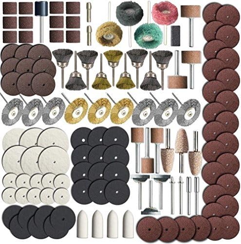 337 Piece Rotary Tool Accessory Set - Fits Dremel - Grinding, Sanding, Polishing
