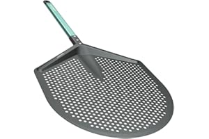 Gozney Pro Placement Peel for 14" Pizzas for Arc & Dome Pizza Ovens, 100% Aluminum Design, Fully Perforated Blade & Replaceab