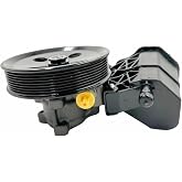 Power Steering Pump With Pulley Reservoir Fit For 03-07 Dodge Ram 2500 3500 | ALADICHE Power Steering Pump Fit For 2003-2007 Dodge Ram 2500 And 3500 With Pulley Reservoir Assembly