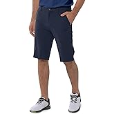 33,000ft Men's Golf Shorts Dry Fit, Lightweight Quick Dry Golf Stretch Shorts with Pockets 11" Inseam for Travel Casual