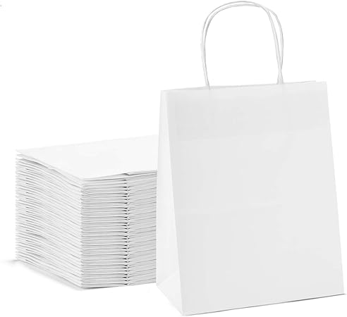 White gift bags Clearance