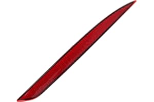 PenRux Rear Bumper Reflector for Tesla Model Y 2020-2025 – Red Tail Marker Light Lens Trim – Waterproof & Scratch Resistant Replacement for 1495817-00-C / 1495818-00-C | Easy to Install (Right)