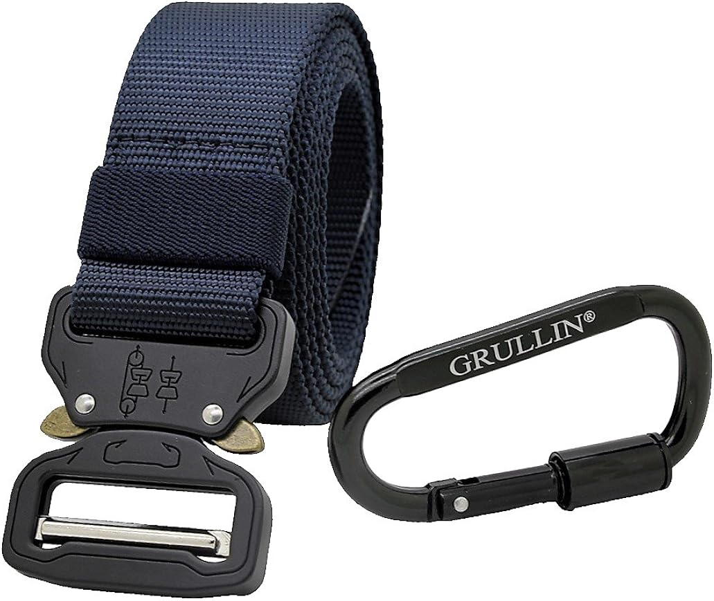 military style tactical nylon belt