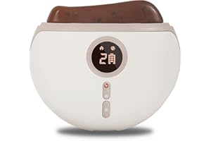 VRAIKO LUX1 Gua Sha Facial Tools, Face Sculpting Tool, Electric Face Massager with 3-Level Heat & Vibration & 1000mAh Battery, Anti-Aging, Neck & Face Lift, Wrinkle and Puffiness Reduction