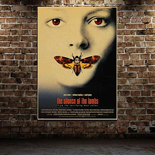 yhyxll Classic Movie Forrest Gump Fight Club Vintage Poster Wall Art Print For Living Room Home Decor C 40X50cm