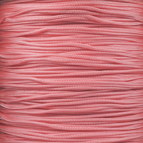 Paracord Planet 43kg Paracord – 1 Strand Type I Parachute Cord for Outdoors and DIY – Rose Pink (30 m)